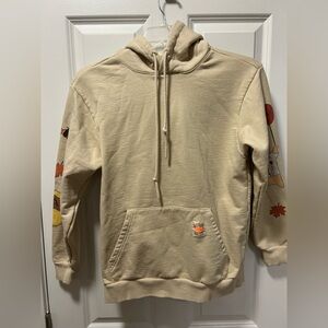 Fun, natural habitat, beige hoodie new